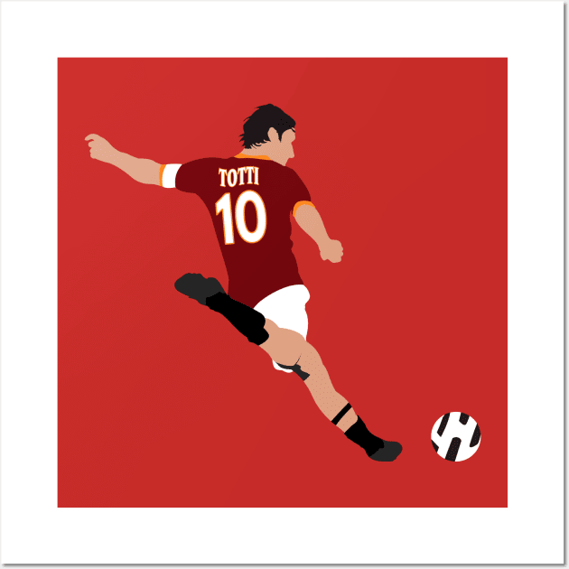 Francesco Totti Wall Art by CulturedVisuals